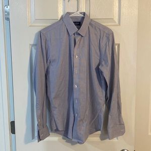 Blue The Tie Bar Dress Shirt